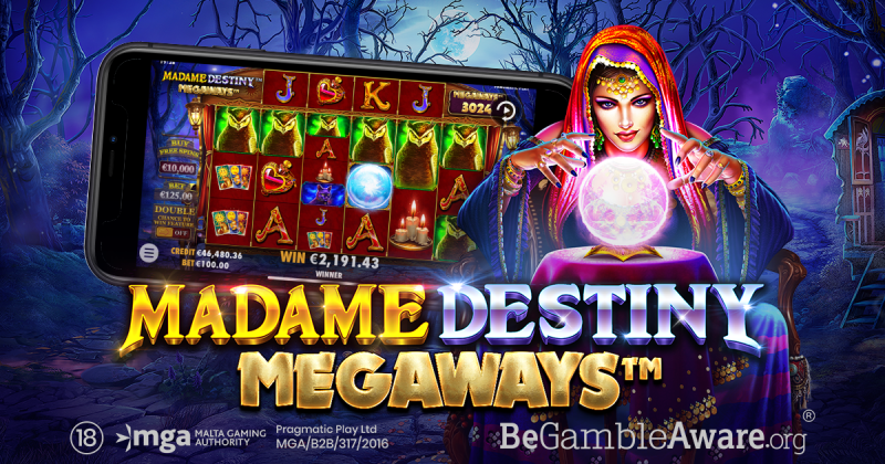 New Megaways Videoslot, Madame Destiny Megaways, Is Full Of Mystery