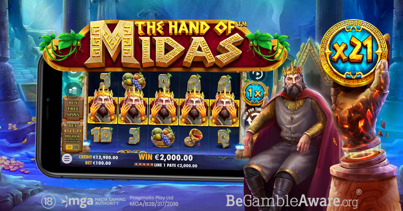 The Hand Of Midas Is Latest Game Release From Pragmatic Play