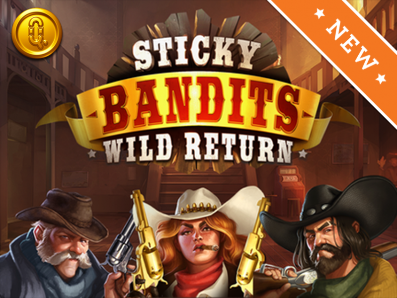 
                        Quickspin’s Sticky Bandits: Wild Return takes you back to the wicked Wild West                    