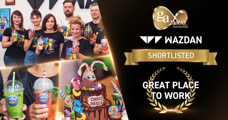 Wazdan nominated for Great Place to Work Award at International Gaming Awards