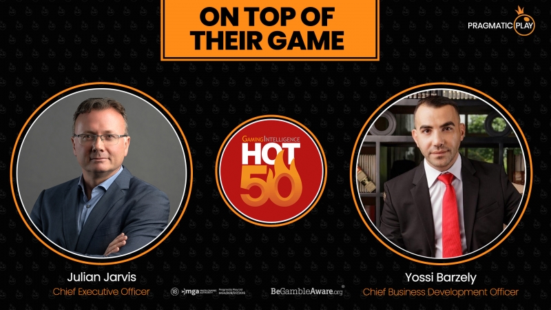 Pragmatic Play Executives Take Their Place On The Hot 50 List
