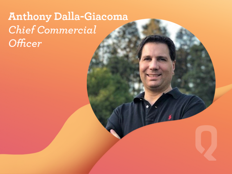 
                        Anthony Dalla-Giacoma promoted to Chief Commercial Officer                    
