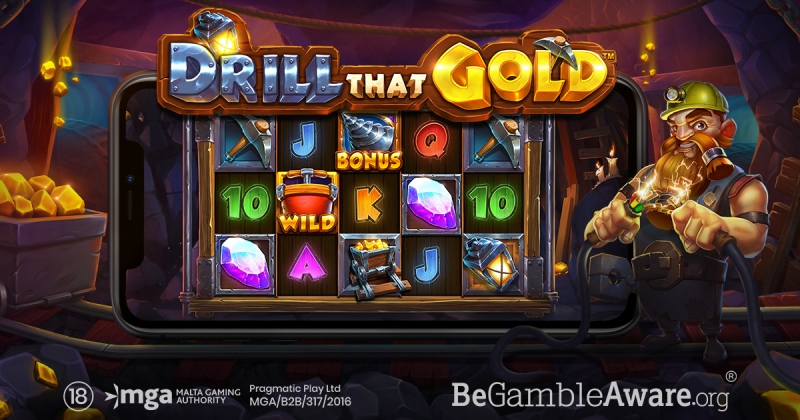 Pragmatic Play Explores the Underground In Drill That Gold