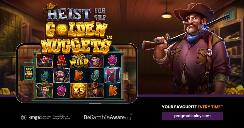 Pragmatic Play Launches Heist for the Golden Nuggets Slot