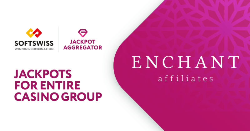 SOFTSWISS Jackpot Aggregator Drives Growth for Enchant Affiliates