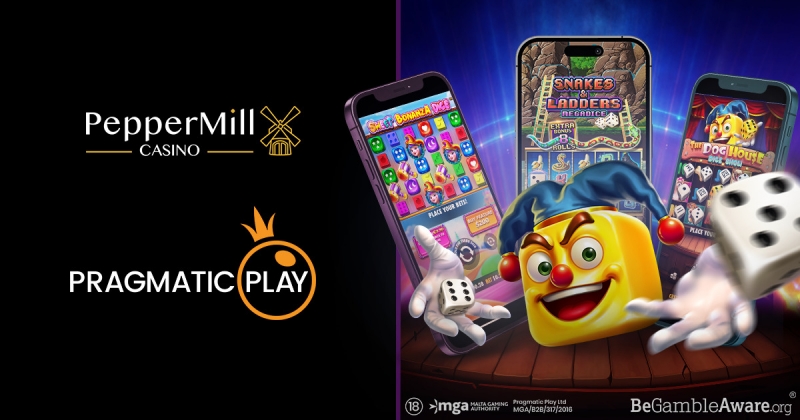 Pragmatic Play Launches Dice Slot Games With Peppermill Casino