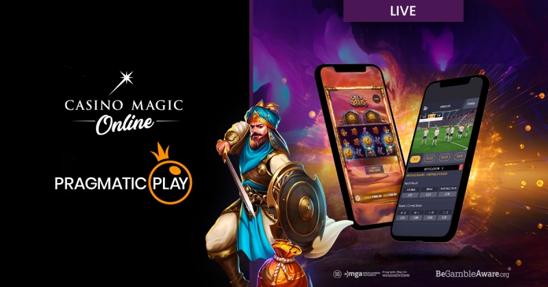 Pragmatic Play Signs a Collaboration with Casino Magic Online