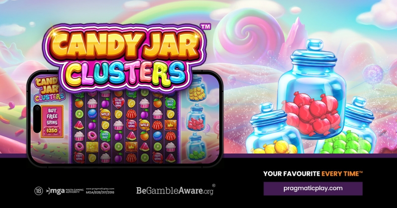 Pragmatic Play Hits the Sweet Spot With Candy Jar Clusters Slot