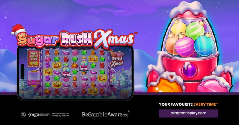 Pragmatic Play Releases a Candy-Filled Slot, Sugar Rush Xmas