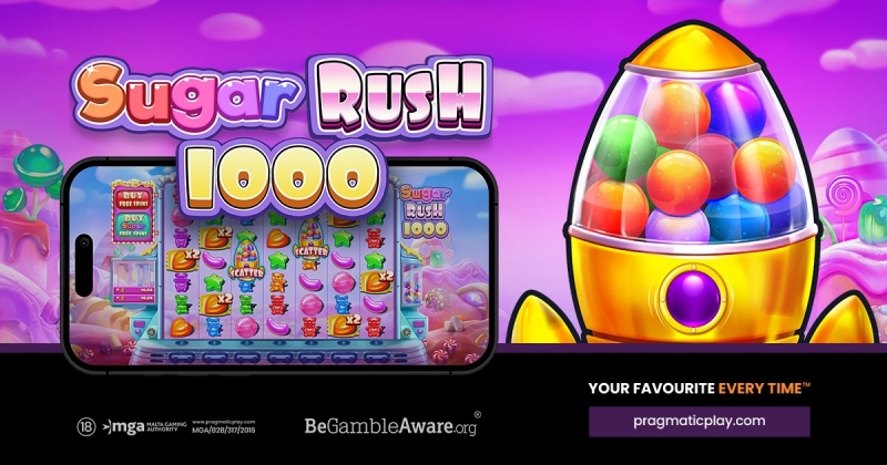 Pragmatic Play Adds Sweet Multipliers in the Sugar Rush 1000 Slot