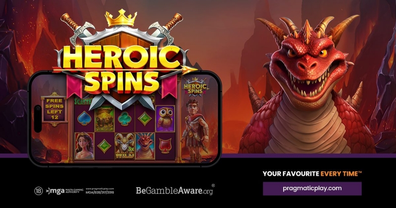 Pragmatic Play Seeks a Champion in the Heroic Spins Slot