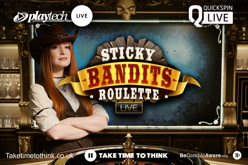 
                        Quickspin Live Launch Second Game Sticky Bandits Roulette Live Following Success with Big Bad Wolf Live                    