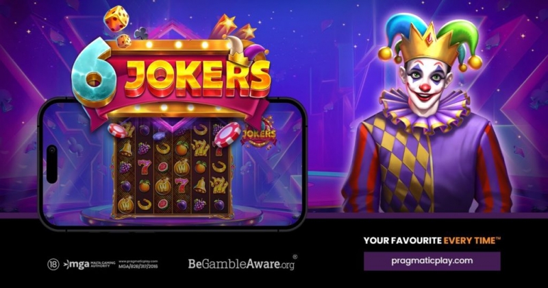 Pragmatic Play Reveals Huge Rewards in 6 Jokers Slot