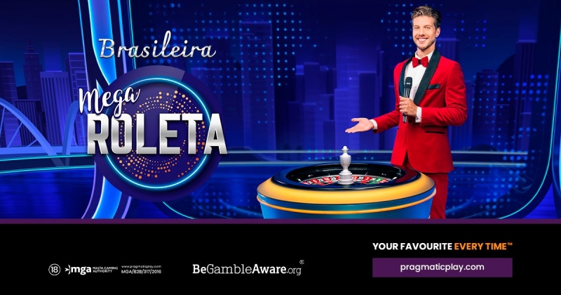 Pragmatic Play Releases Live Casino Title Mega Roulette - Brazilian