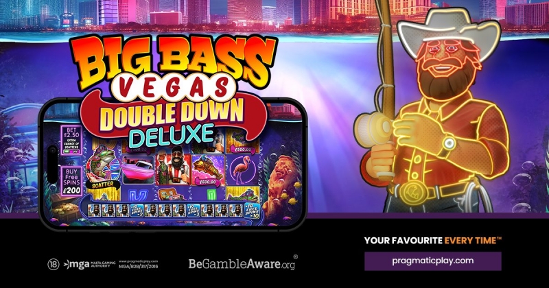 Pragmatic Play Releases Big Bass Vegas Double Down Deluxe