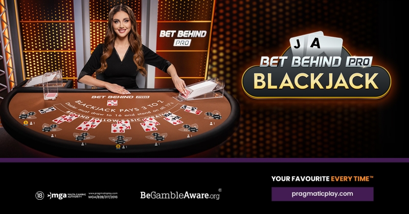 Pragmatic Play Releases Bet Behind Pro Blackjack