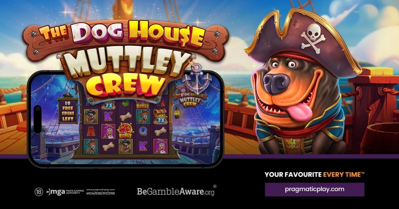 Pragmatic Play Sets Sail with The Dog House Muttley Crew Slot