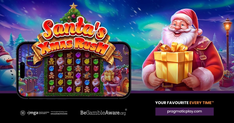 Pragmatic Play Delivers Festive New Slot - Santa’s Xmas Rush