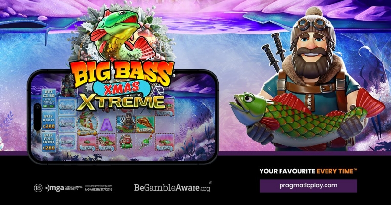 Pragmatic Play Releases the Big Bass Xmas Xtreme Slot