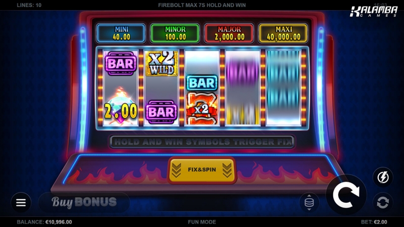 Firebolt Max 7s Hold and Win out now!