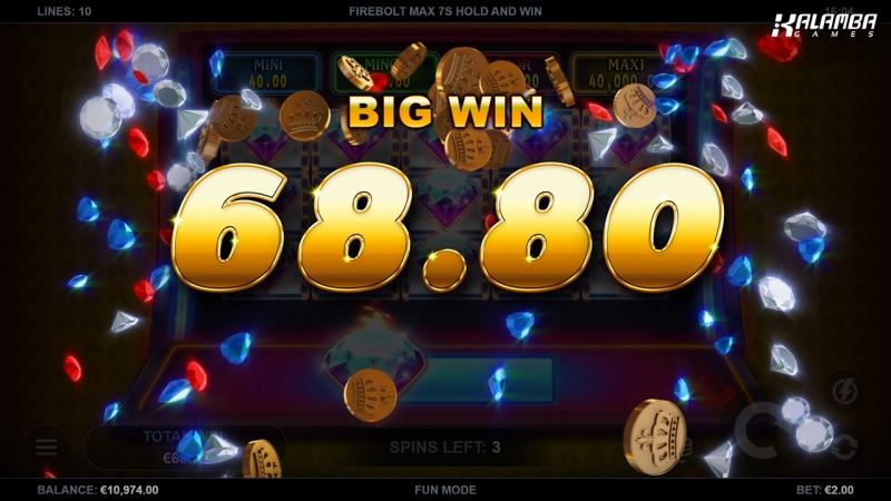 Firebolt Max 7s Hold and Win out now!