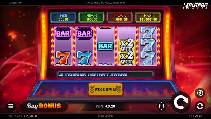 Chili Max 7s Hold and Win out now!