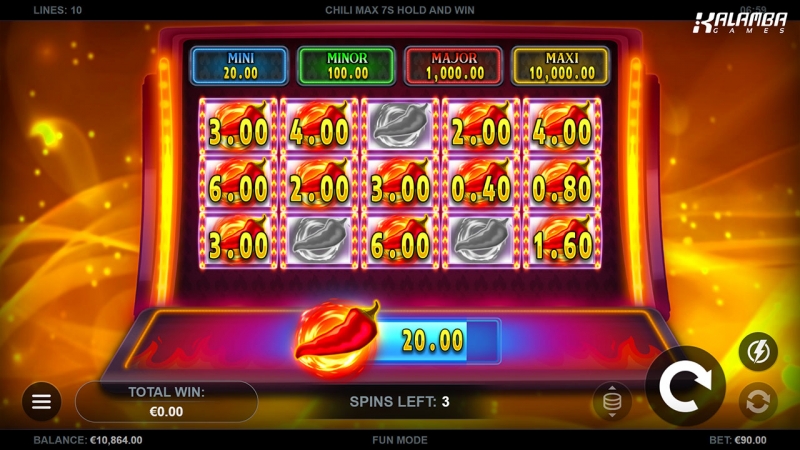 Chili Max 7s Hold and Win out now!