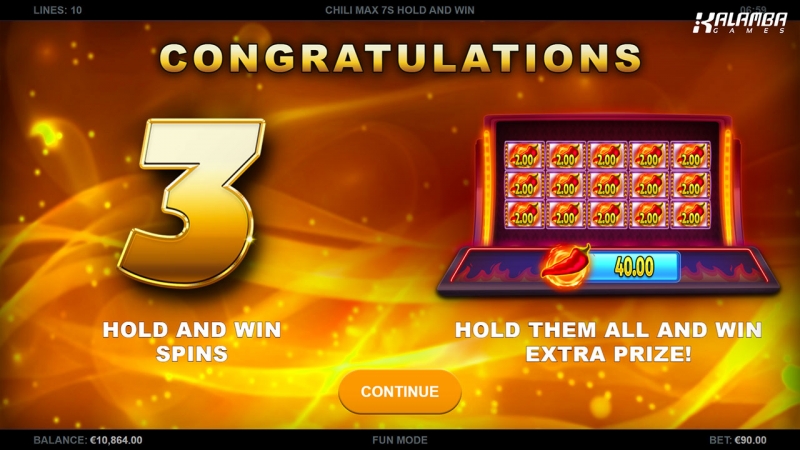 Chili Max 7s Hold and Win out now!