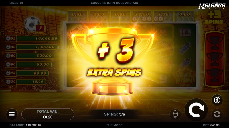 Soccer Storm Hold and Win out now!
