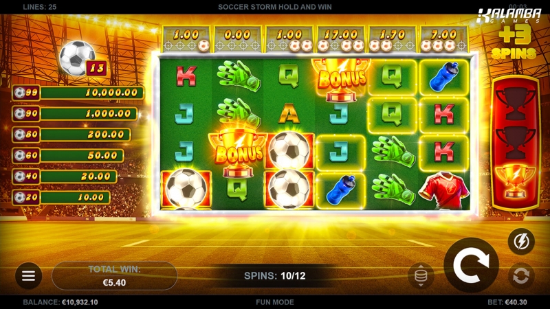 Soccer Storm Hold and Win out now!
