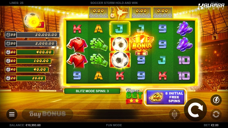 Soccer Storm Hold and Win out now!