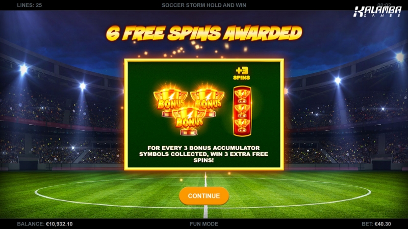 Soccer Storm Hold and Win out now!