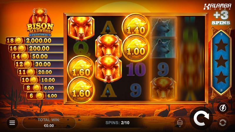 Bison Madness PrizeTower out now!