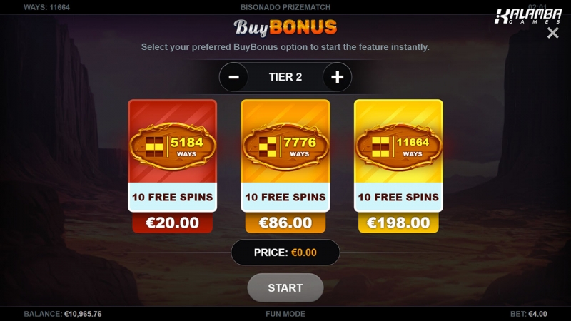 Bisonado PrizeMatch™ out now!