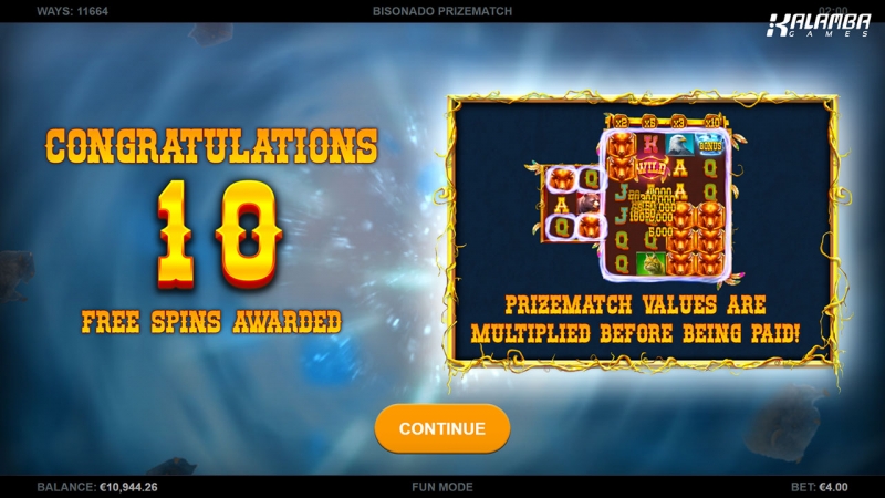 Bisonado PrizeMatch™ out now!