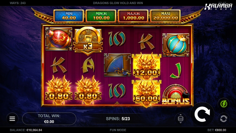 Dragons Glow Hold and Win out now!