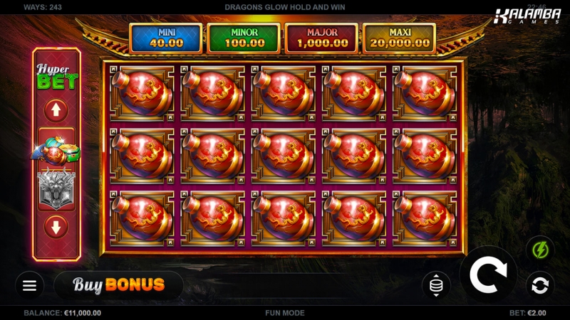 Dragons Glow Hold and Win out now!