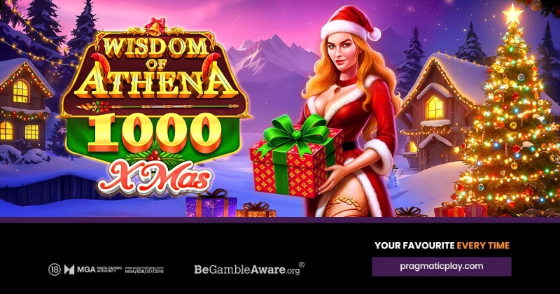Pragmatic Play Releases New slot, Wisdom of Athena 1000 Xmas