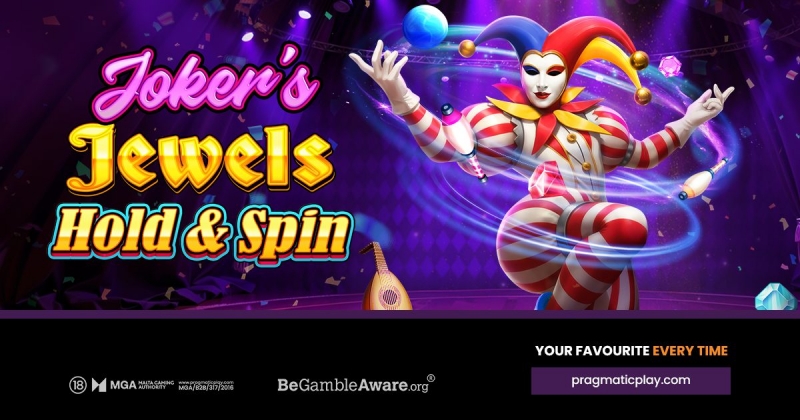 Pragmatic Play Releases New Slot Joker’s Jewels Hold & Spin