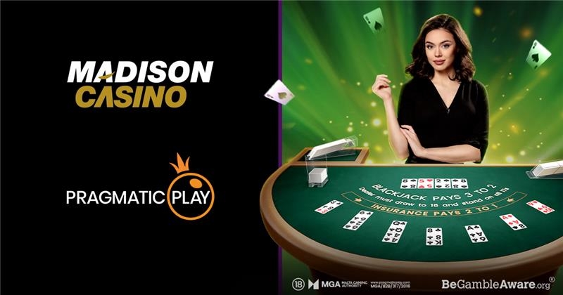 Pragmatic Play Supplies Live Casino Tables to Madison Casino