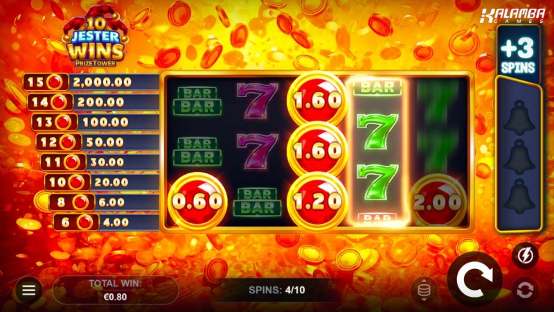 10 Jester Wins PrizeTower™ out now!