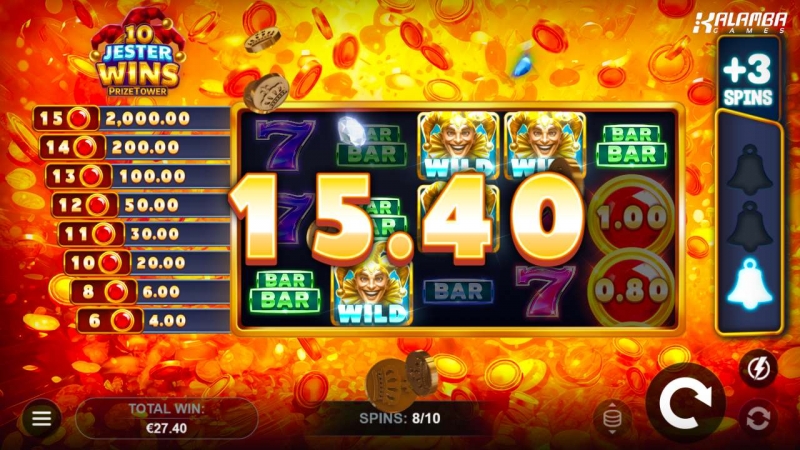 10 Jester Wins PrizeTower™ out now!