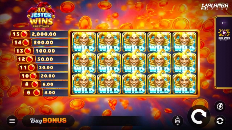 10 Jester Wins PrizeTower™ out now!