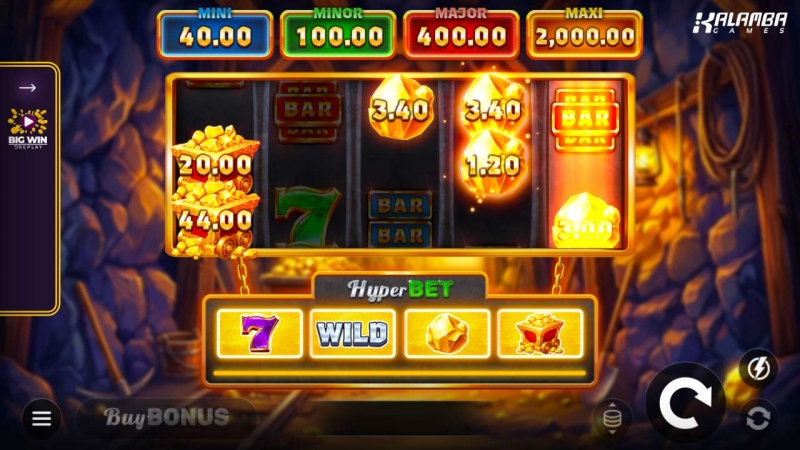Bullion Rush 7s Hold and Win out now!