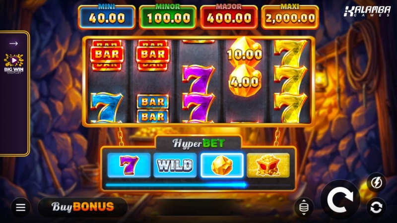 Bullion Rush 7s Hold and Win out now!