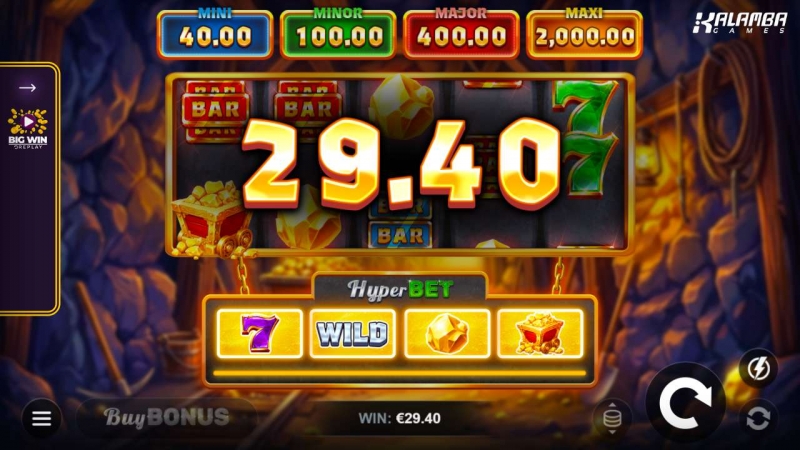 Bullion Rush 7s Hold and Win out now!