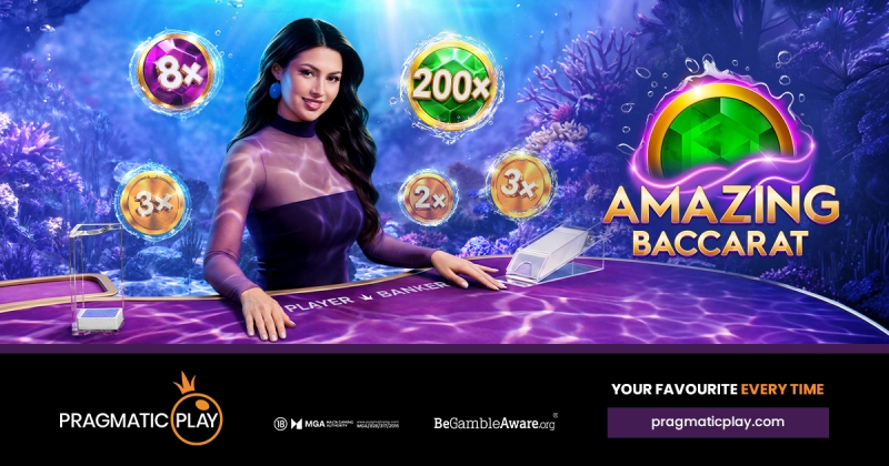 Pragmatic Play launches Amazing Baccarat, new live casino game