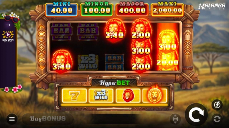 Lion’s Land Hold and Win out now!