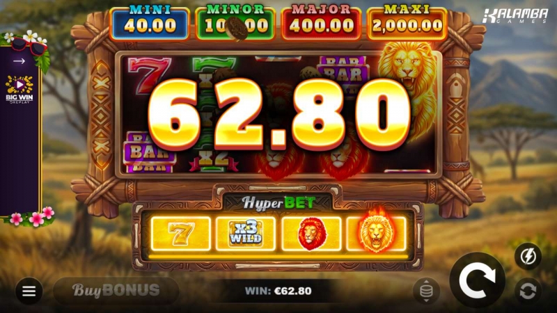 Lion’s Land Hold and Win out now!