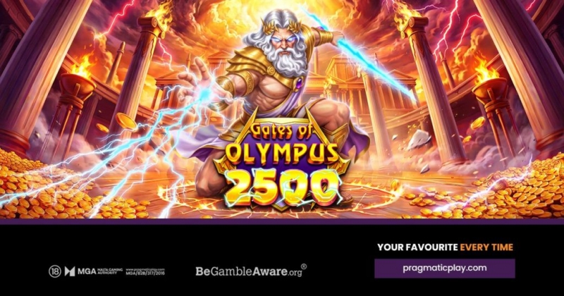 Pragmatic Play Launches Gates of Olympus 2500